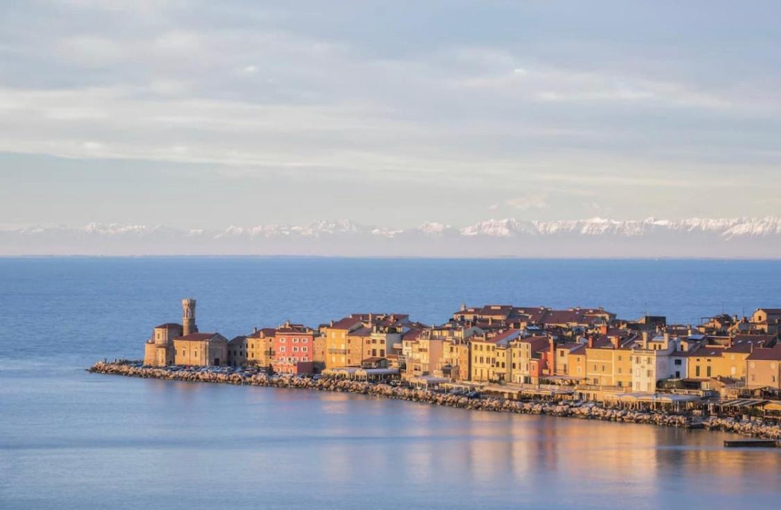 Hotel Stella Blue Floating House Portorose Esterno foto