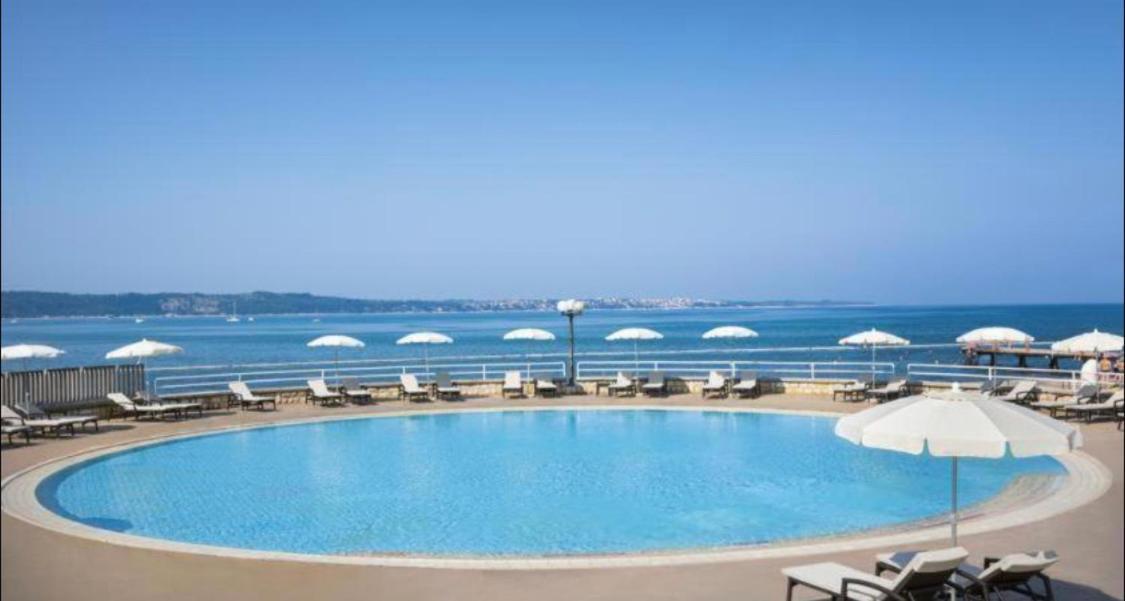 Hotel Stella Blue Floating House Portorose Esterno foto